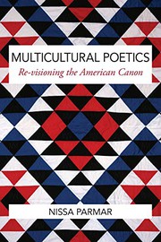 Cover of Multicultural Poetics by Nissa Parmar