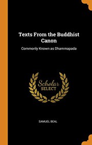 Cover of Texts from the Buddhist Canon by Samuel Beal