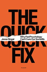 Cover of Quick Fix by Jesse Singal