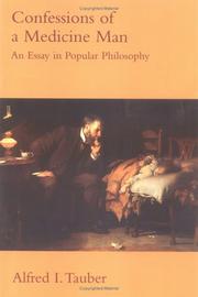 Front cover of Confessions of a medicine man by Alfred I. Tauber