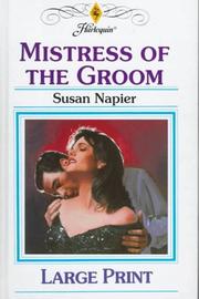 Front cover of Mistress of the Groom by Susan Napier