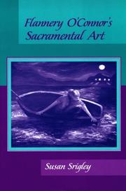 Front cover of Flannery O'Connor's sacramental art by Susan Srigley