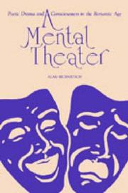 Cover of A mental theater by Richardson, Alan