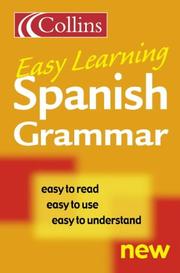 Cover of Collins Easy Learning Spanish Grammar by Unknown