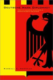 Front cover of Deutsche Mark Diplomacy by Randall Everest Newnham