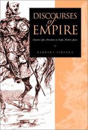 Front cover of Discourses of Empire by Barbara Simerka