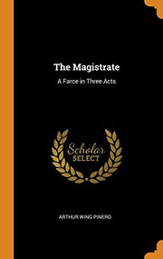 Cover of Magistrate by Arthur Wing Pinero