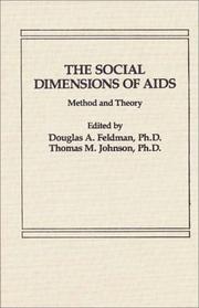 Front cover of The Social dimensions of AIDS by Douglas A. Feldman