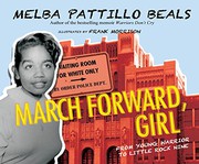 Front cover of March forward, girl by Melba Pattillo Beals