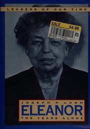 Cover of Eleanor by Joseph P. Lash