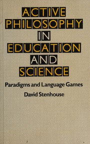 Front cover of Active philosophy in education and science by Stenhouse, David.
