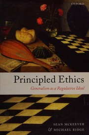 Cover of Principled ethics by Sean D. McKeever