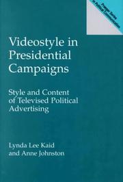 Front cover of Videostyle in presidential campaigns by Lynda Lee Kaid