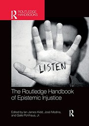 Cover of The Routledge Handbook of Epistemic Injustice by Ian James Kidd