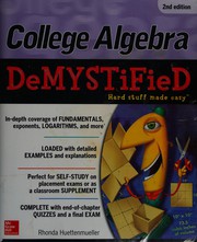 Cover of College algebra demystified by Rhonda Huettenmueller