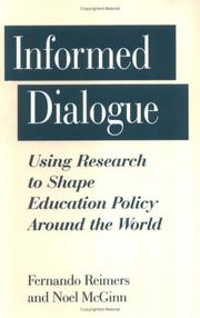 Cover of Informed dialogue by Fernando Reimers