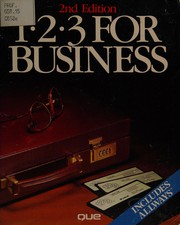Front cover of 1-2-3 for business by Douglas Ford Cobb