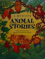 Front cover of 3-Minute Animal Stories by Nicola Baxter