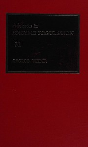 Cover of Advances in enzyme regulation by Weber, George