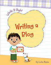 Front cover of Writing a Blog by Cecilia Minden