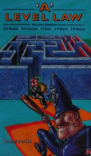 Cover of A-level law by A. M. Dugdale