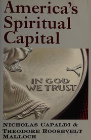 Front cover of America's spiritual capital by Nicholas Capaldi