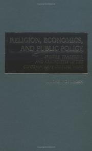 Front cover of Religion, Economics, and Public Policy by Andrew D. Walsh
