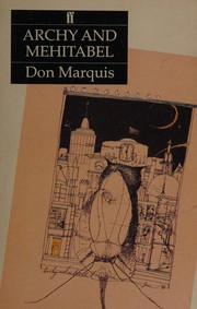 Cover of Archy and Mehitabel by Don Marquis