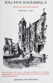 Cover of Balada sonambula by Yolanda Ortal-Miranda