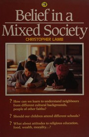 Front cover of Belief in a Mixed Society by Christopher Lamb