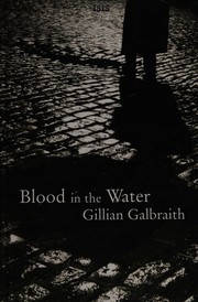Front cover of Blood in the Water by Gillian Galbraith