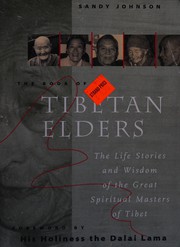 Cover of The book of Tibetan elders by Sandy Johnson