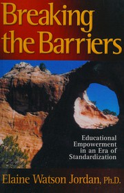 Cover of Breaking the barriers by Elaine Watson Jordan