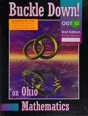 Front cover of Buckle Down On Ohio Mathematics by Buckle Down Publishing Company