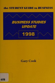 Cover of Business studies update by Gary Cook