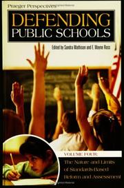 Cover of Defending public schools by David Gabbard