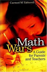 Cover of Math wars by Carmen M. Latterell