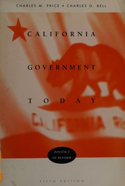 Front cover of California government today by Charles M. Price