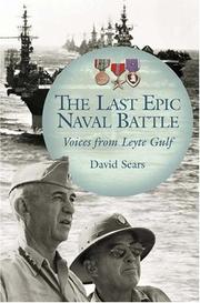 Cover of The last epic naval battle by Sears, David