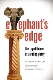 Cover of Elephant's Edge by Andrew J. Taylor