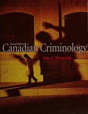 Front cover of Canadian criminology by John Winterdyk