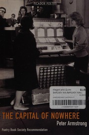 Front cover of The capital of nowhere by Armstrong, Peter