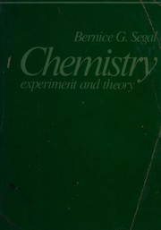 Cover of Chemistry by Bernice G. Segal