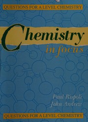 Cover of Chemistry in focus by Paul Rispoli