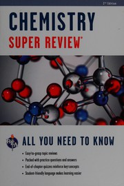 Front cover of Chemistry super review by Research and Education Association