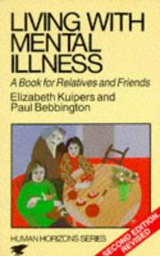 Front cover of Living with mental illness by Liz Kuipers