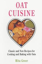 Cover of Oat Cuisine by Rita Greer
