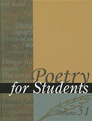 Front cover of Poetry for Students by Gale Research Inc