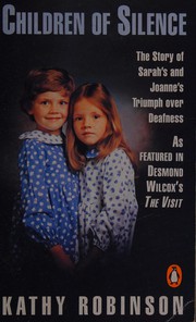 Front cover of Children of silence by Kathy Robinson