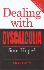Cover of Dealing with Dyscalculia by Steve Chinn